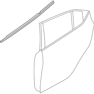 Mazda Door Moldings - BDTS-50-670E