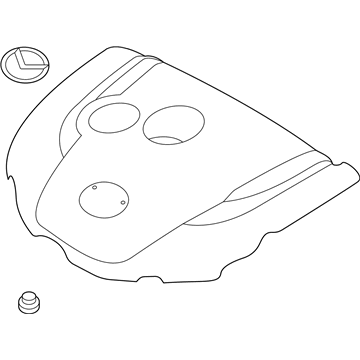 Mazda CX-5 Engine Cover - SHBH-10-230A