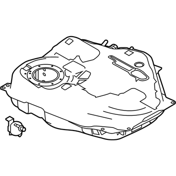 Mazda BBM7-42-110H Fuel Tank