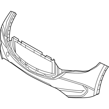 Mazda Bumper Cover - KSD5-50-031A-BB