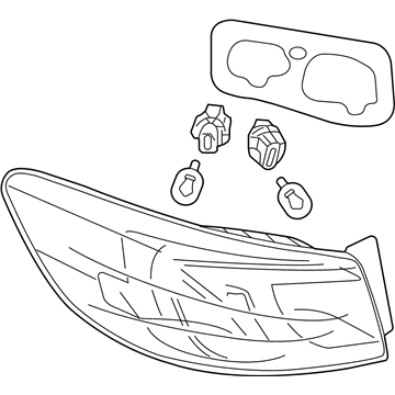 Mazda Tail Light - BBM4-51-160G