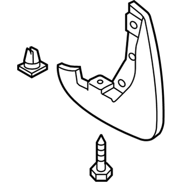 Mazda Mud Flaps - GJ6A-51-850A