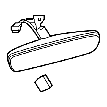 Mazda CX-3 Car Mirror - KB8C-69-220