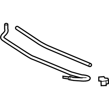 Mazda Crankcase Breather Hose - PY1F-13-97X