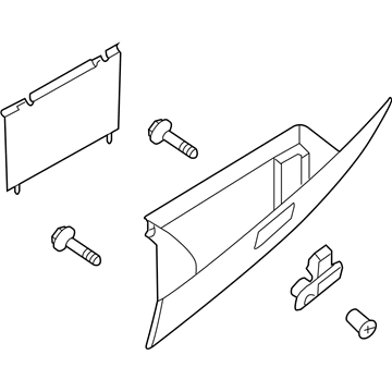 Mazda CX-9 Glove Box - TK21-64-030-02