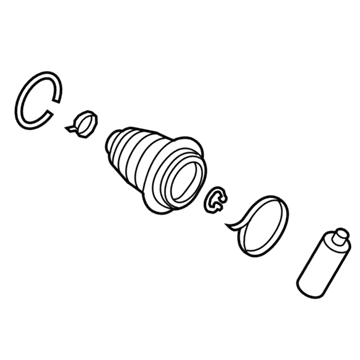 Mazda CV Boot - RDB1-22-540