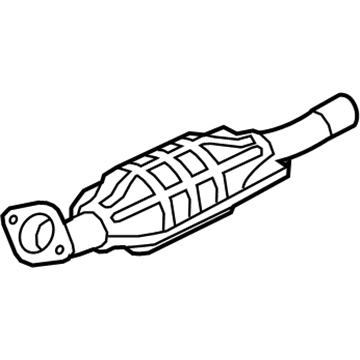 Mazda Exhaust Pipe - L598-20-55X