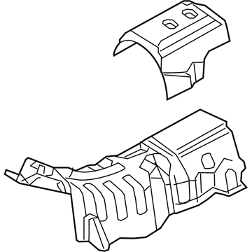 Mazda KA0G-56-410A Insulator, Heat-Front