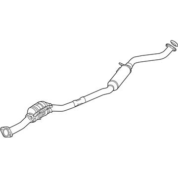 Mazda MX-5 Miata Exhaust Pipe - PEDA-20-55X