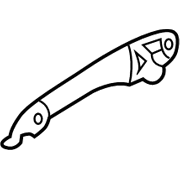 Mazda 6 Exterior Door Handle - GK2A-73-410F-30
