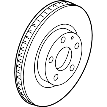 Mazda Brake Rotor - B45G-33-251A