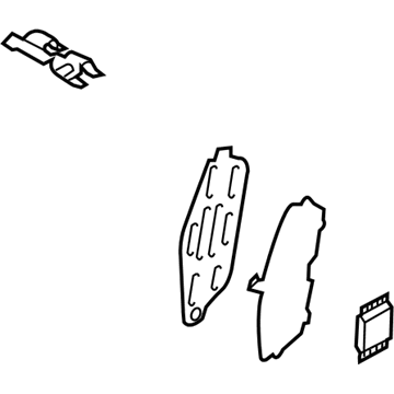Mazda 3 Brake Pads - B4Y0-33-29ZB