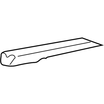 Mazda B2300 Rear Crossmember - ZZR0-65-156
