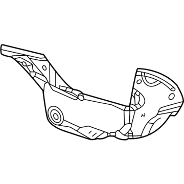 Mazda CX-50 Exhaust Heat Shield - PY9C-13-3K0