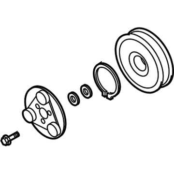 Mazda 6 A/C Compressor Clutch - GJ6A-61-L20A