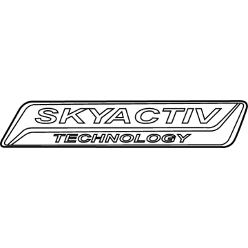 Mazda CX-5 Emblem - KB7W-51-771