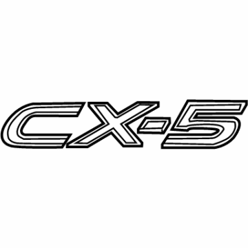 Mazda CX-5 Emblem - KB7W-51-721A