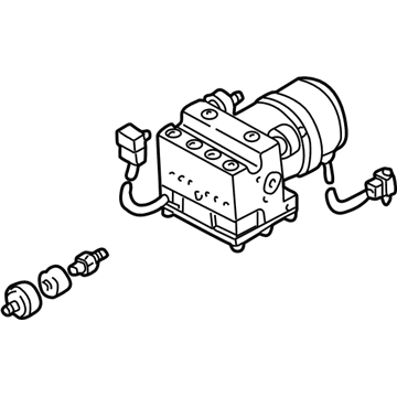 Mazda Brake Fluid Pump - TA01-43-7A0A