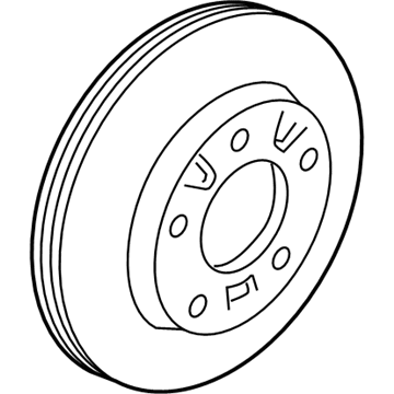 Mazda Brake Rotor - C26Y-33-25XD