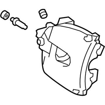 Mazda Brake Caliper Repair Kit - BPYK-33-61XC