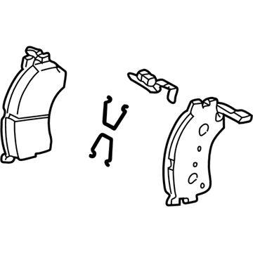 Mazda Brake Pads - GPYB-33-23ZG