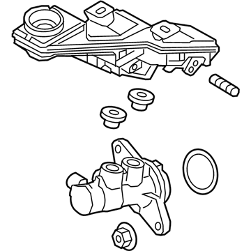 Mazda Brake Master Cylinder Repair Kit - TKY8-43-40Z