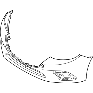 Mazda 3 Bumper Cover - BJS7-50-031A-9U