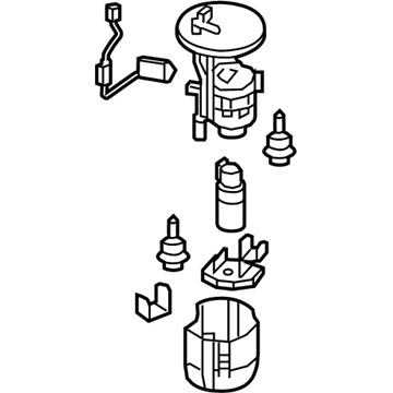 Mazda PYFL-13-35XA Fuel Pump