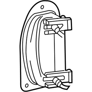 Mazda B3000 Exterior Door Handle - 1F80-72-410A