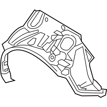 Mazda CX-3 Wheelhouse - D1YE-71-11Y