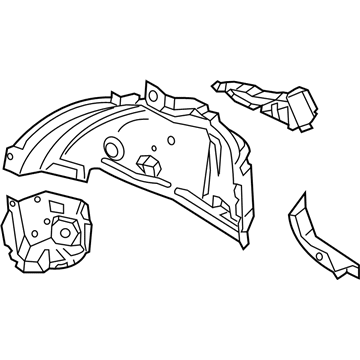 Mazda CX-3 Wheelhouse - D1YE-71-15XC
