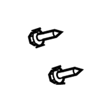 Mazda 9986-80-412 Rear Bracket Screw