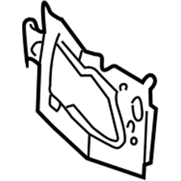 Mazda MPV Radiator Support - LE43-53-120