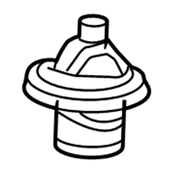 Mazda B4000 Coolant Reservoir Hose - 1F62-15-172