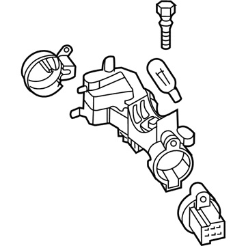 Mazda Ignition Lock Assembly - EPY6-76-29XB