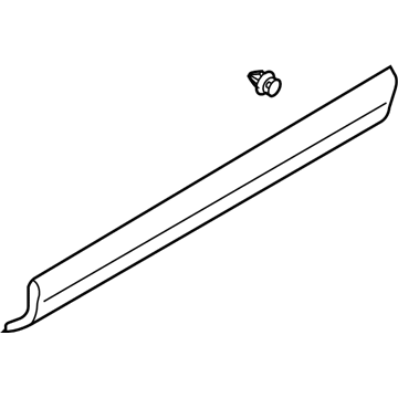 Mazda CX-9 Door Moldings - TD11-51-RA0H