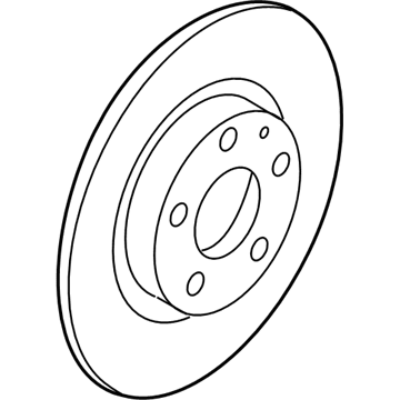 Mazda Brake Rotor - N251-26-251
