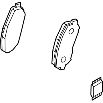 Mazda Brake Pads - N2Y3-26-48ZB