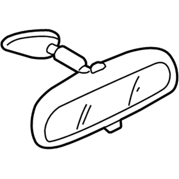 Mazda CX-7 Car Mirror - GS3R-69-220