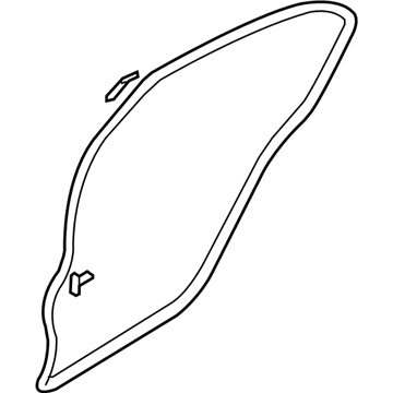 Mazda 6 Door Seal - GK2A-72-760H