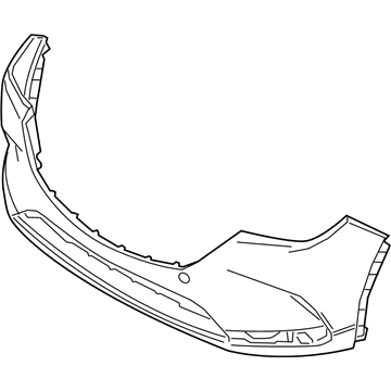 Mazda CX-9 Bumper Cover - TK48-50-031J-BB