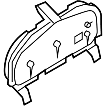 Mazda 3 Speedometer - BAS1-55-471A