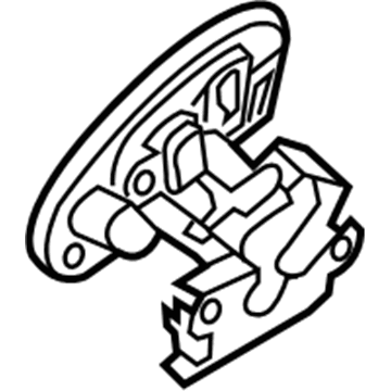 Mazda 3 Door Latch Assembly - BHN1-56-820A