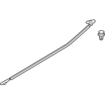 Mazda BDMT-50-670H Mould(Left), Rear, Beltline
