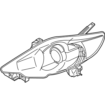 Mazda 5 Headlight - CE52-51-031D