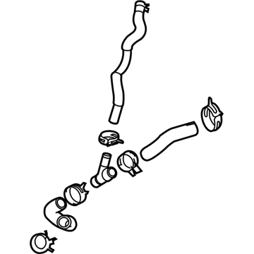 Mazda 3 Water Hose - LF8B-15-18YA