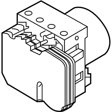 Mazda ABS Pump And Motor Assembly - GSY7-43-7A0B