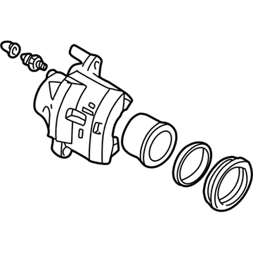 Mazda MX-6 Brake Caliper Repair Kit - GA2A3361XA