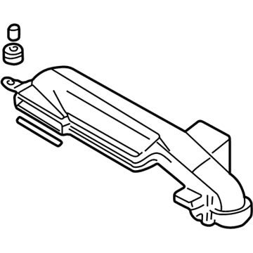 Mazda Protege Air Duct - ZL01-13-200C