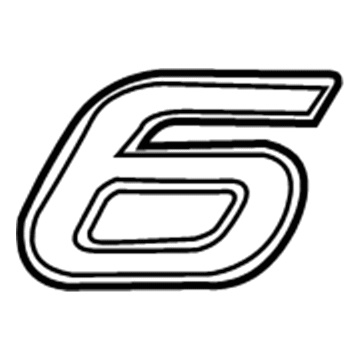 Mazda 6 Emblem - GHK1-51-721